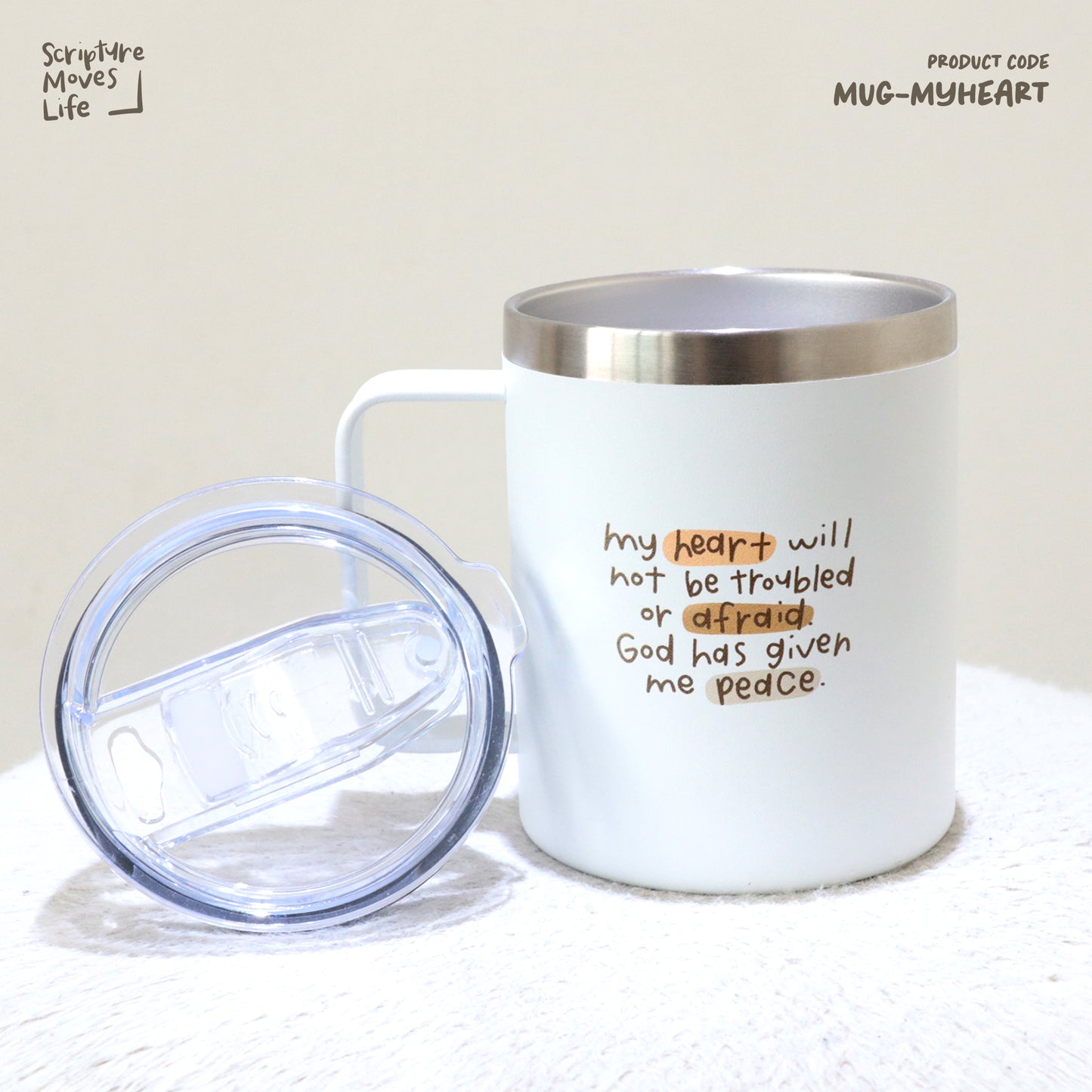 Insulated Mug by Scripture Moves Life