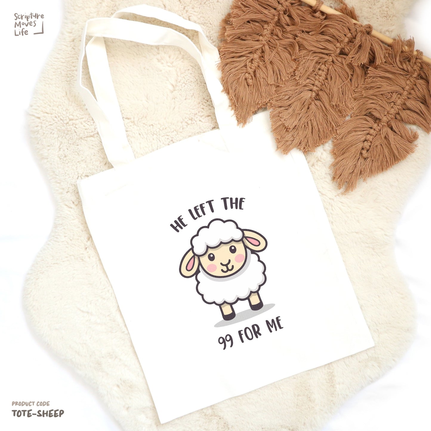 Tote Bag-He left the 99 for me