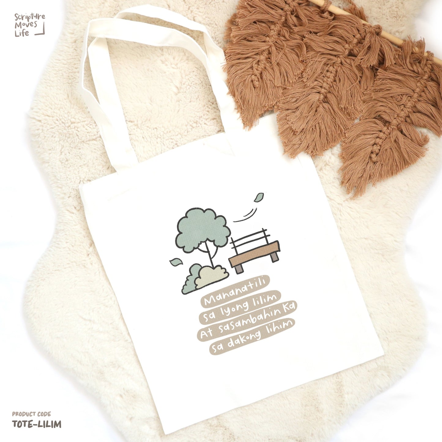 Tote Bag-Mananatili sa iyong Lilim