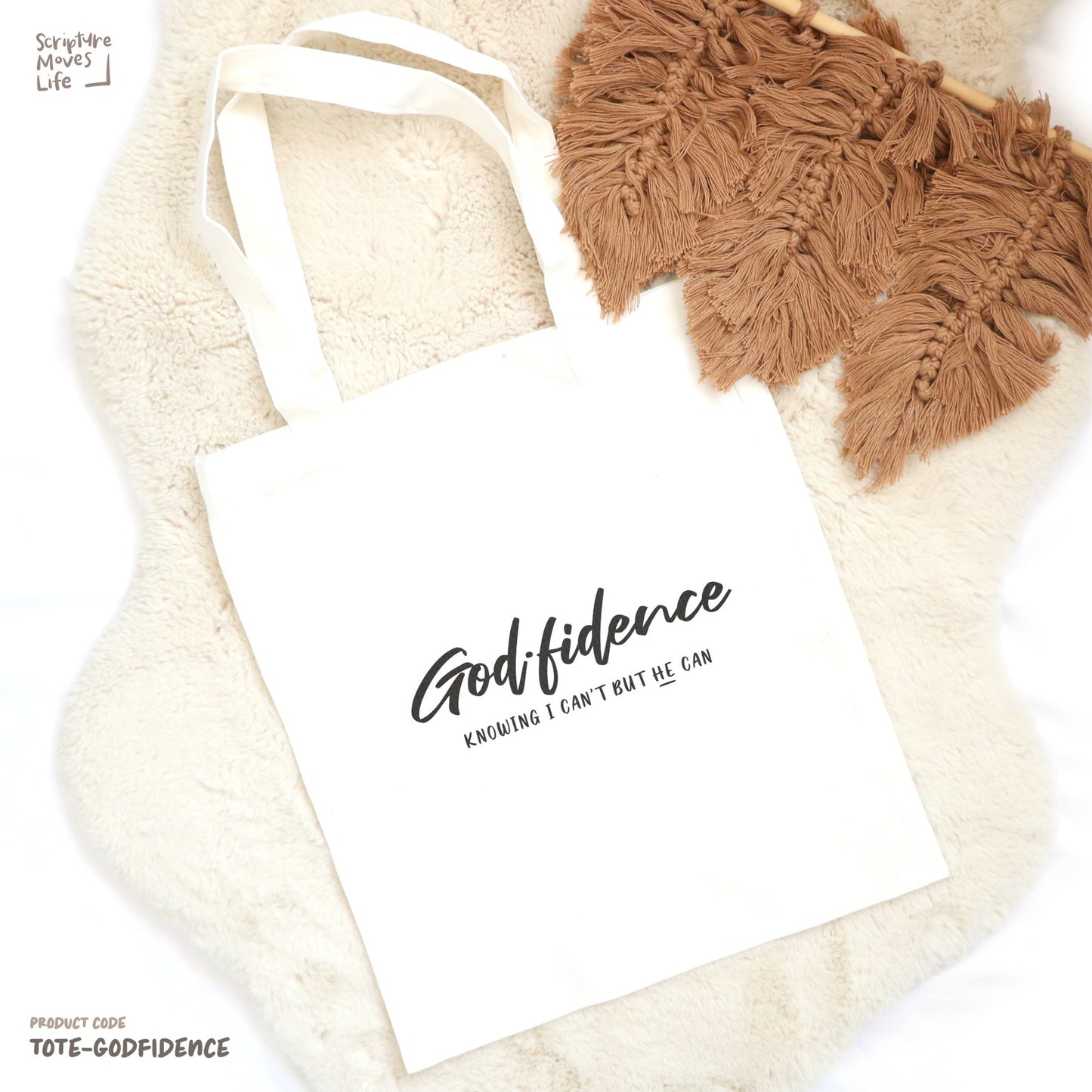 Tote Bag-Godfidence