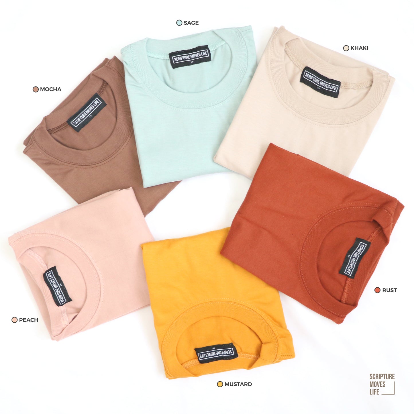 Basic Tee (Earth Tone Collection)