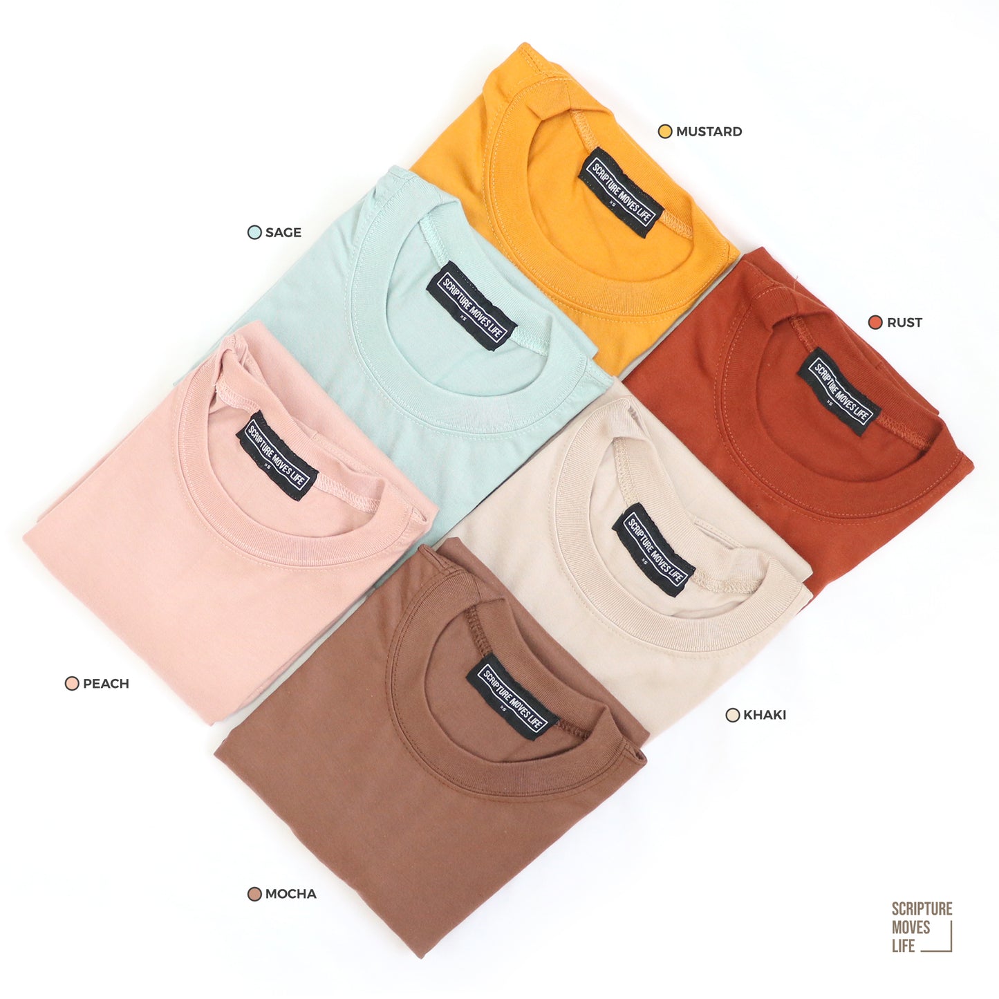 Basic Tee (Earth Tone Collection)