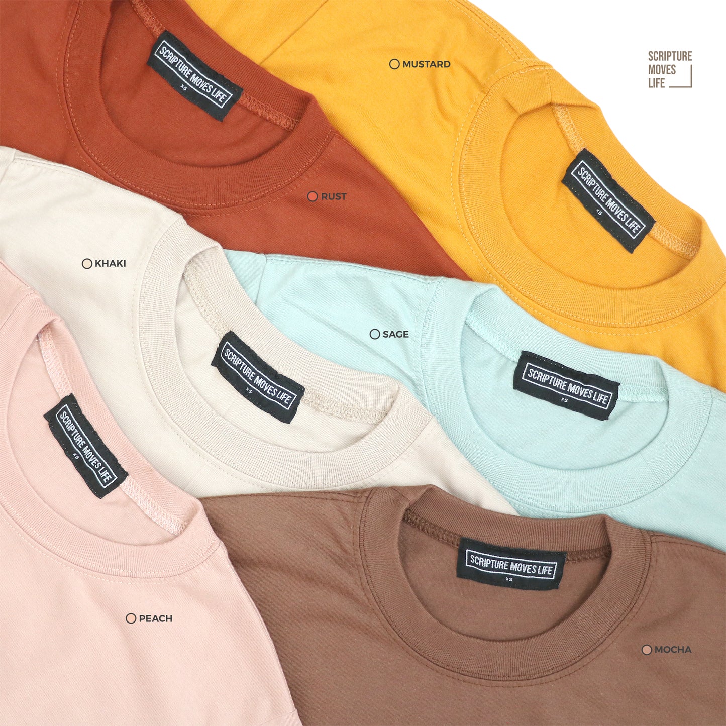 Basic Tee (Earth Tone Collection)