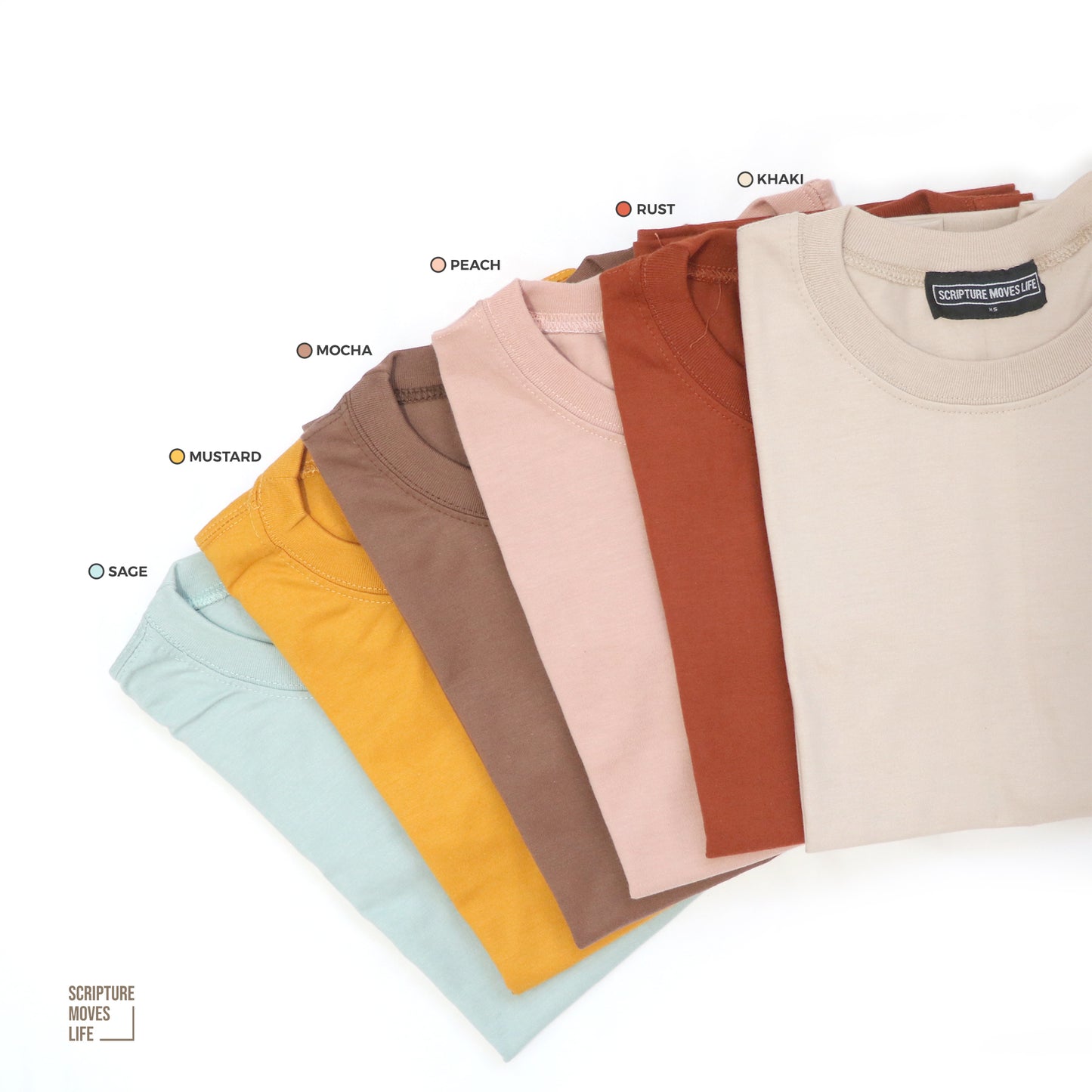 Basic Tee (Earth Tone Collection)
