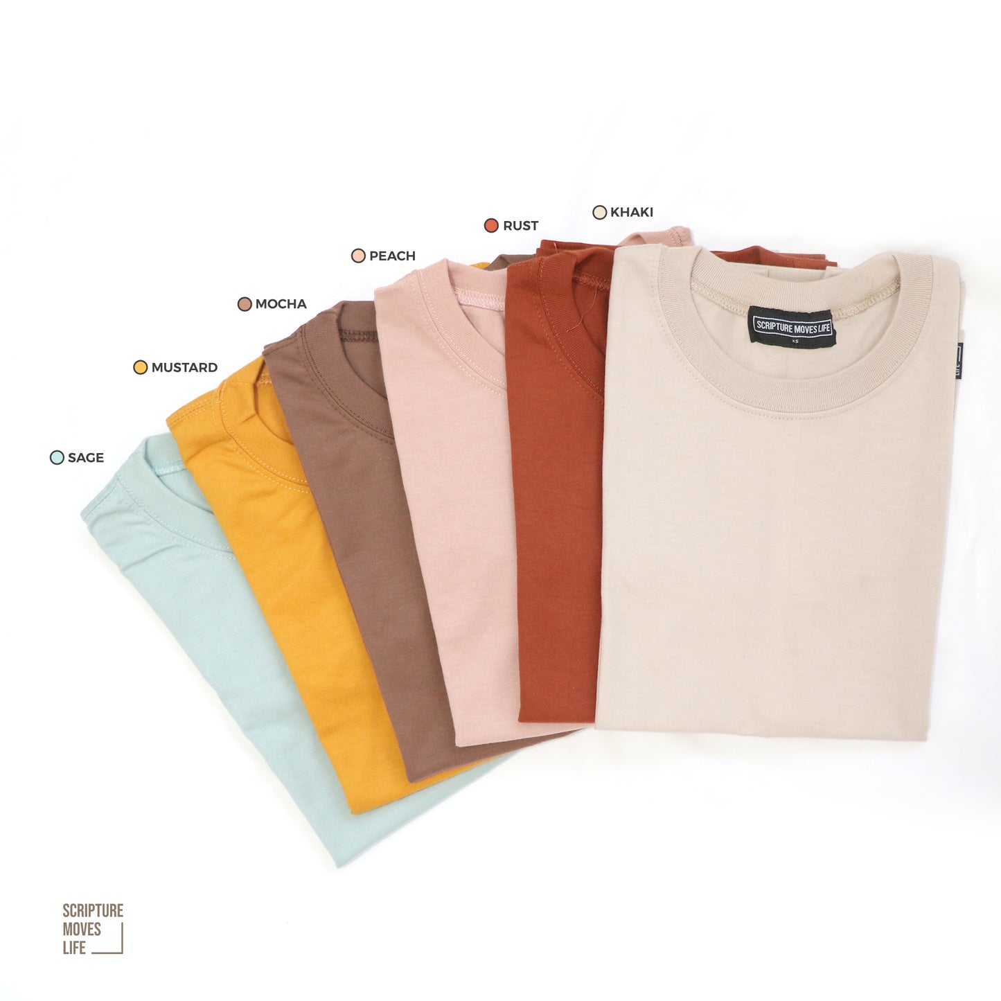 Basic Tee (Earth Tone Collection)