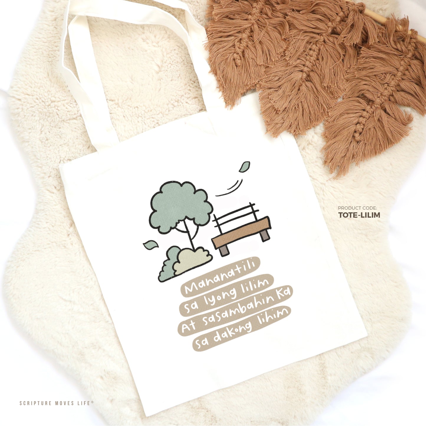 Tote Bag-Mananatili sa iyong Lilim