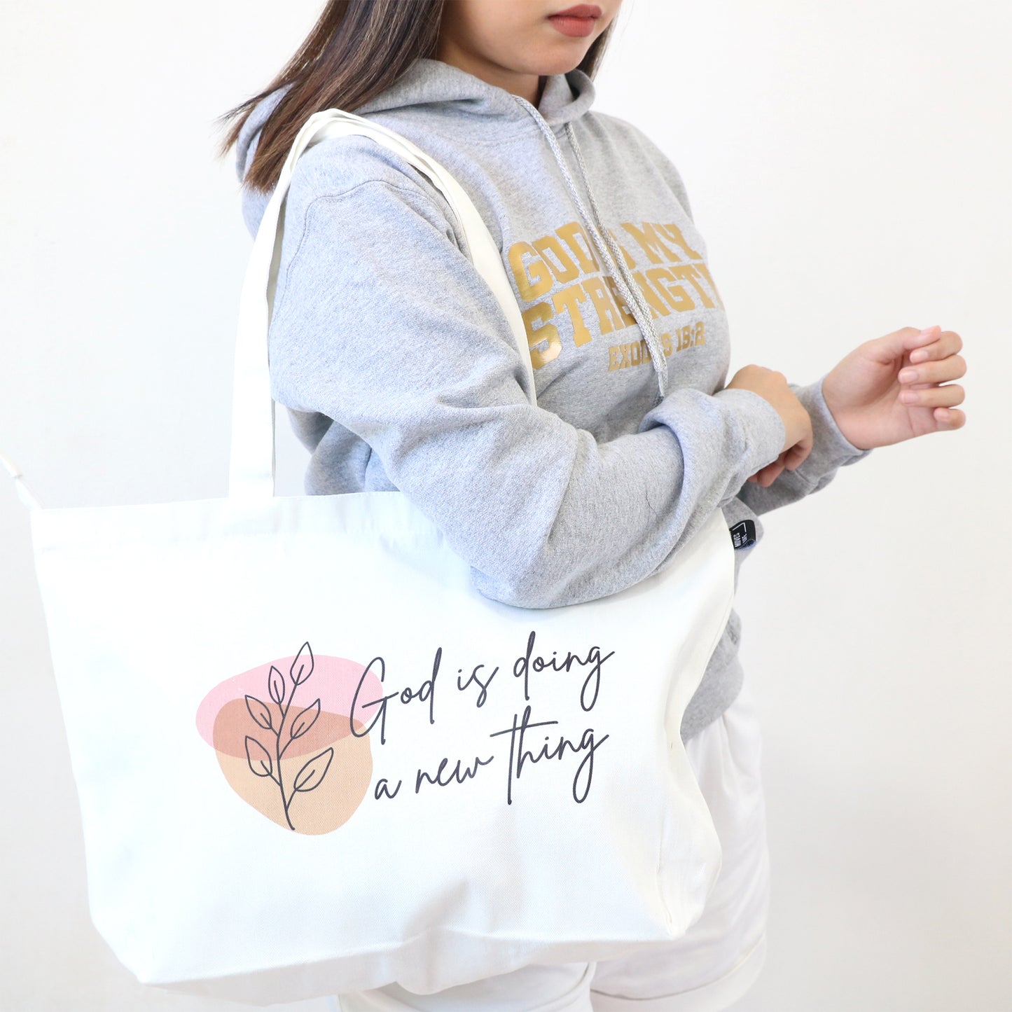 Tote Bag Expandable-God is doing a new thing