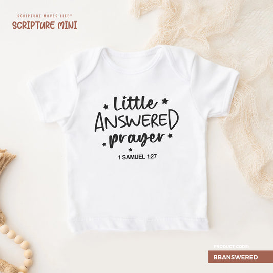 Scripture Mini-Infant-Little answered prayer