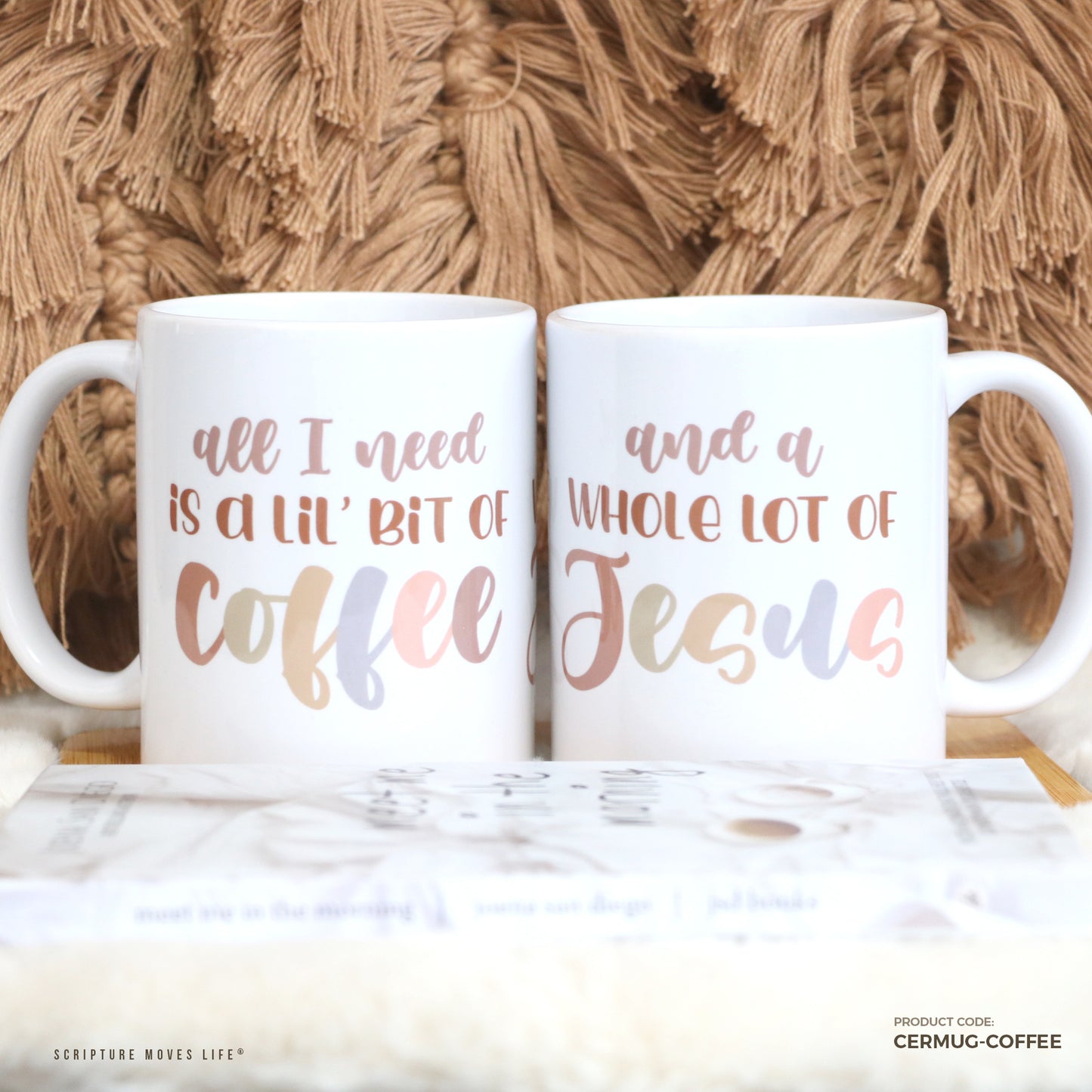 Ceramic Mug-All I need is a little bit of Coffee and a whole lot of Jesus