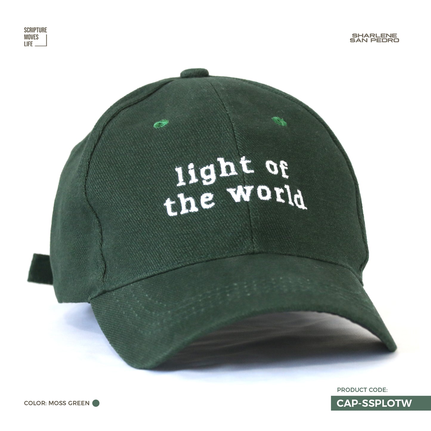 Cap- Light of the World by Sharlene San Pedro x Scripture Moves Life