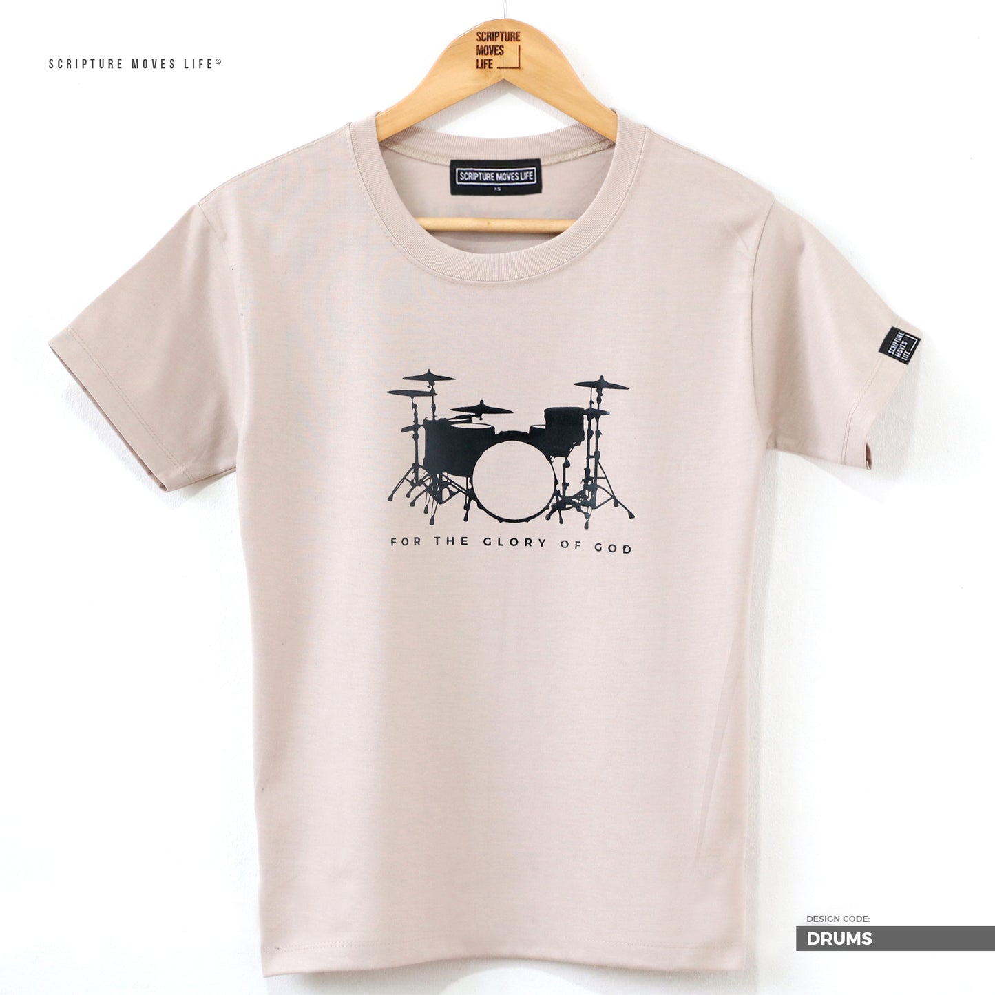 Classic-Praise and Worship Team Shirt-Drums
