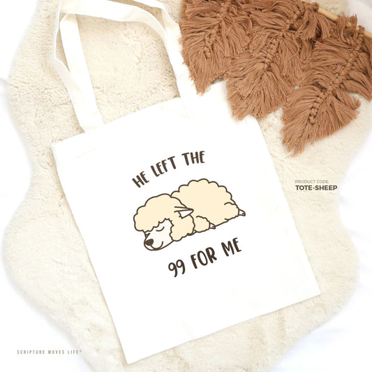 Tote Bag-He left the 99 for me